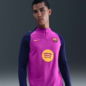 FC Barcelona Nike ドリルトップ　セットアップ FC Barcelona Strike Men's Nike Dri-FIT Soccer Drill Top. Nike.com